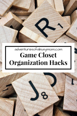 Game ClosetOrganization Hacks