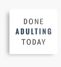 done adulting